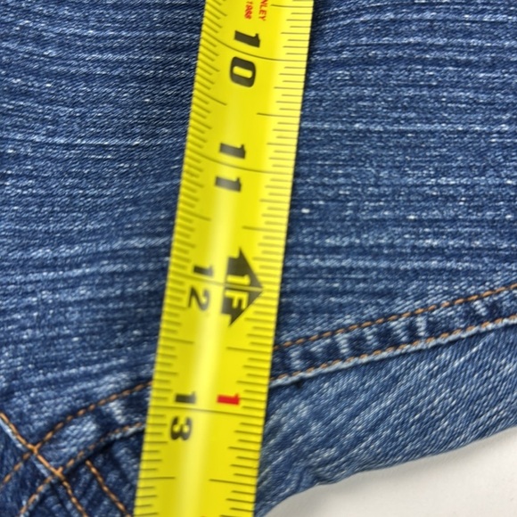 Apple Bottom Women's Stretch Straight Leg Blue Jean - Picture 9 of 11